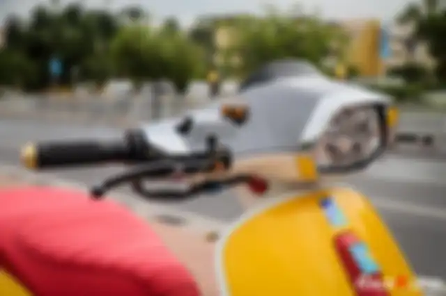 Pakai master rem Brembo dan handel rem Kohken.