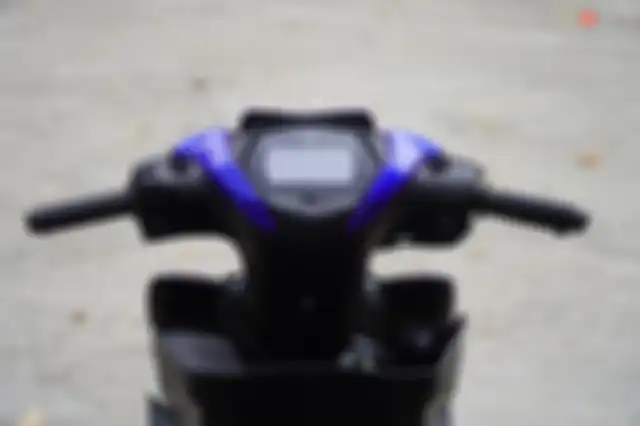 Panel instrumen juga memakai milik Yamaha MX King.