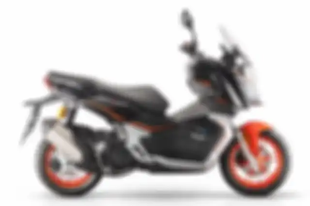 QJ Motor ATR150 2024 punya desain mirip Honda ADV 160.