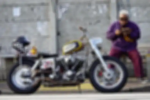 Bobber berbasis Shovelhead milik Virgoun