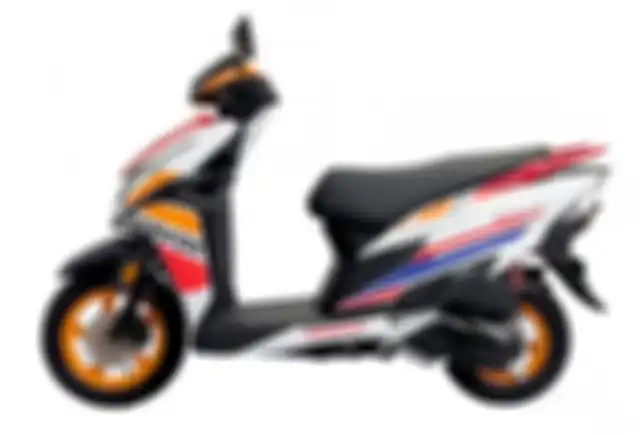 Honda Dio 2024 Repsol, motor murah Honda dengan livery spesial.