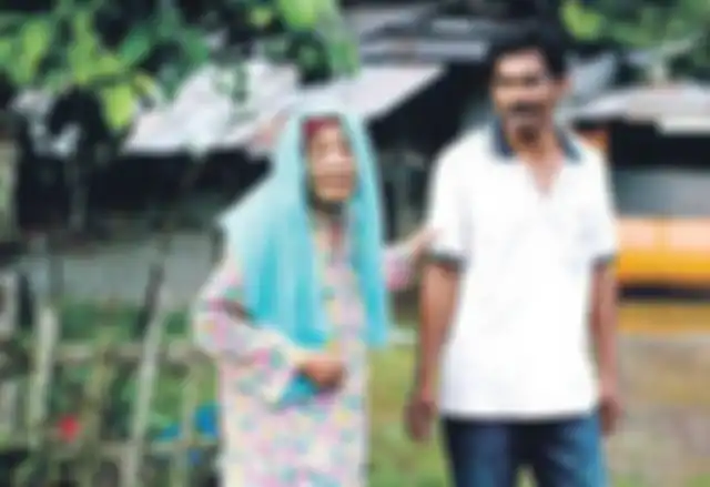 Foto nenek Kundor dan suaminya Musa.