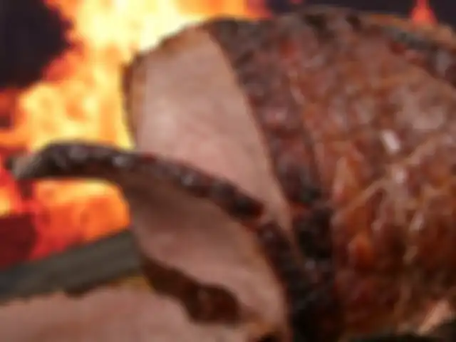 Ilustrasi daging babi matang
