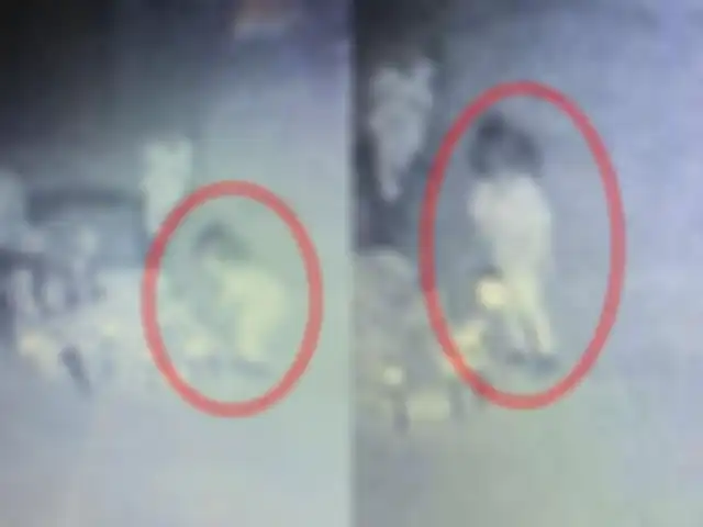Rekaman penampakan di makam Faviola Rodriguez.