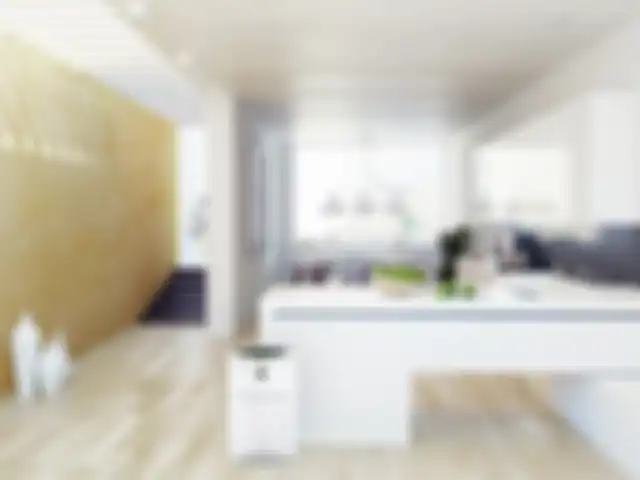 Ilustrasi-Dapur di tengah ruang.