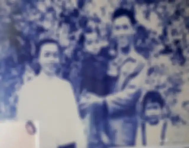 Foto mereka sebelum akhrinya suaminya kembali ke Jepang.