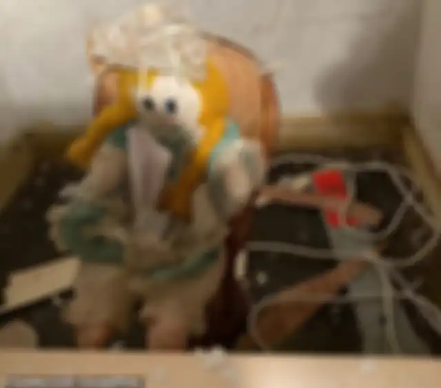Isi surat yang digenggam boneka
