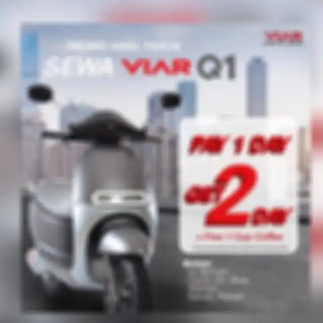 Promo awal tahun motor listrik Viar Q1