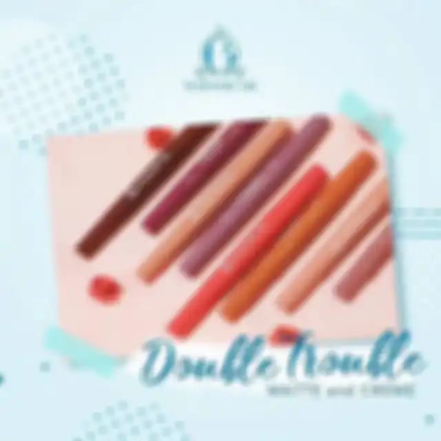 Madame Gie Double Trouble Matte Lipstick