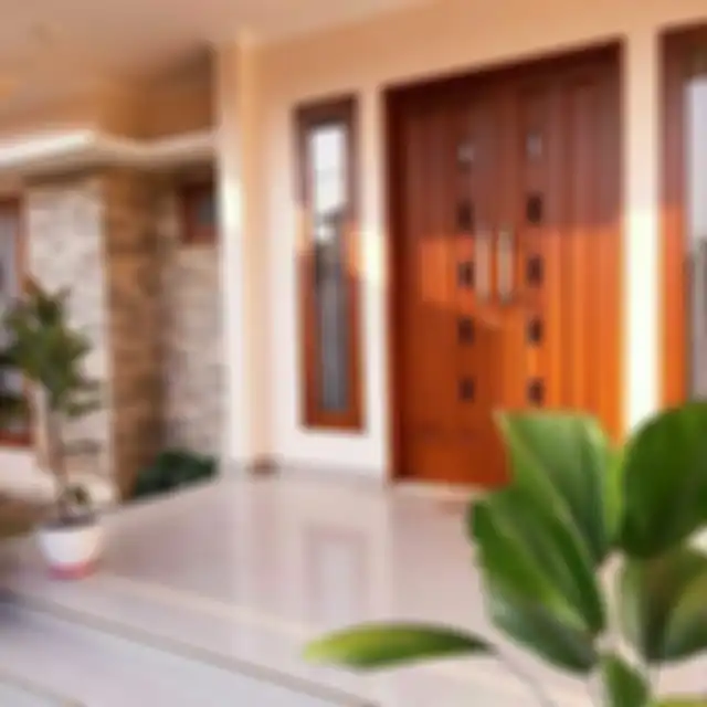 Hasil otak-atik feng shui terhadap desain pintu rumah. Ujungnya, bisa membawa rezeki buat penghuninya. 
