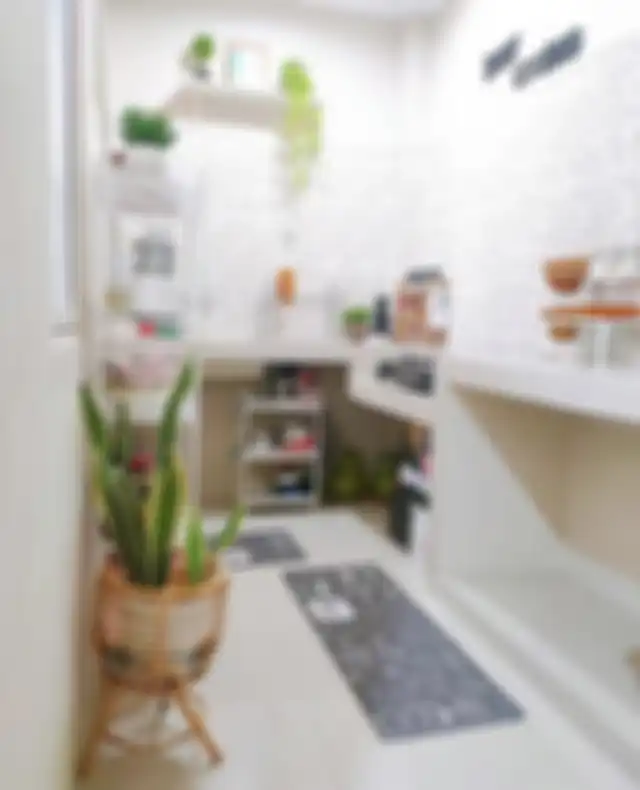 Foto desain dapur mungil tampak semakin segar. Ternyata 7 tamana hias ini jadi solusi. Masalah area masak pun teratasi. 
