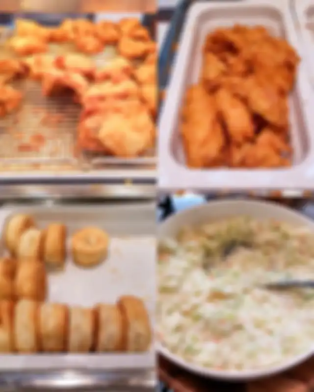 Contoh menu di KFC buffet