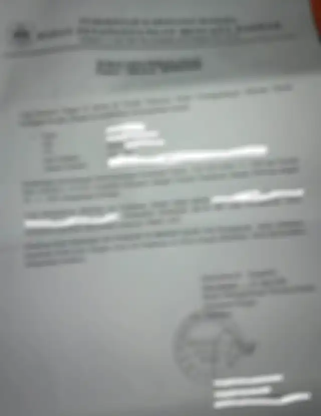 Surat izin perjalanan dari BPBD Bangka
