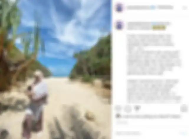 Tangkapan layar unggahan instagram Zaskia Adya Mecca.
