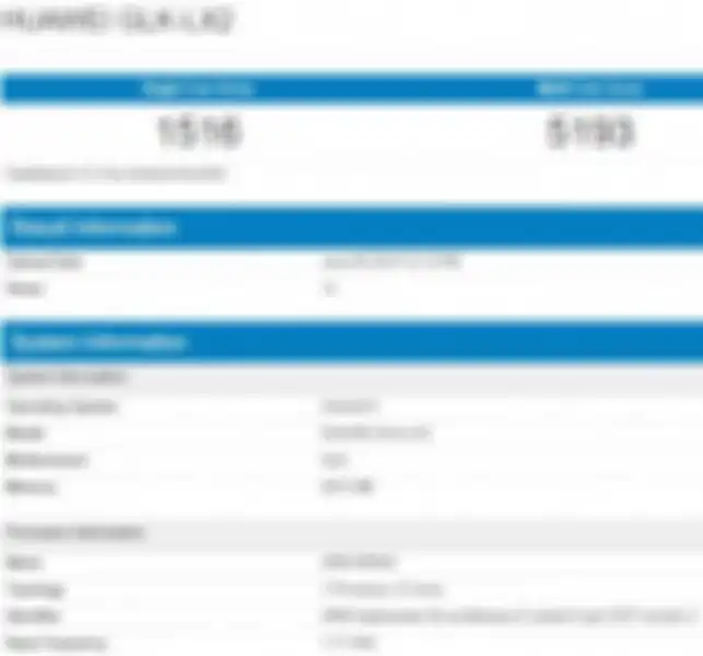 Benchmark Huawei Nova 5i di Geekbench