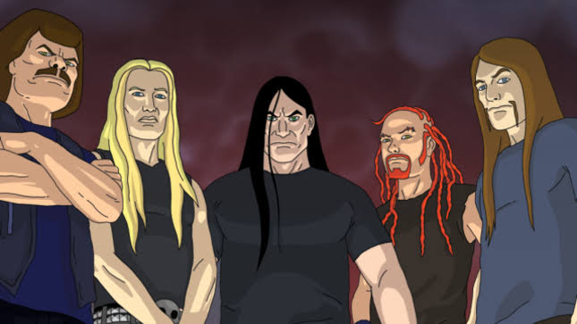 Band deathmetal, Dethklok dari film series Metalocalypse