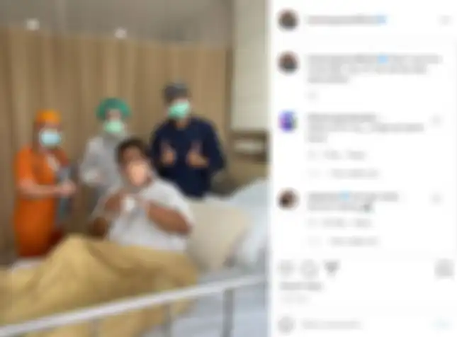 Hotman Paris Hutapea tengah jatuh sakit