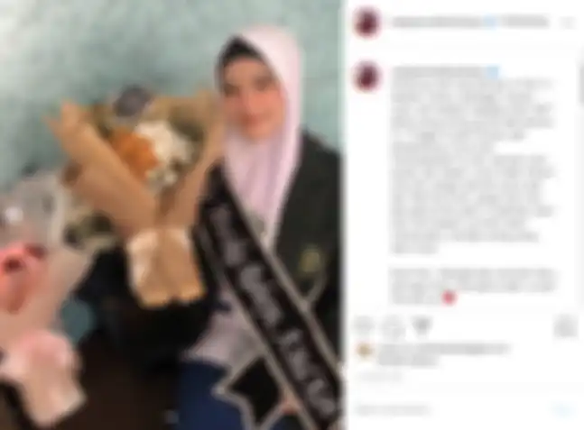 Nadya Mustika lulus kuliah