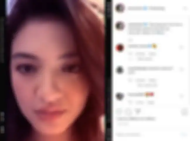 Video yang diunggah Raline Shah.