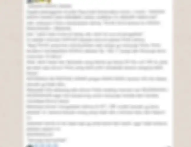 Info tilang palsu di Whatsapp