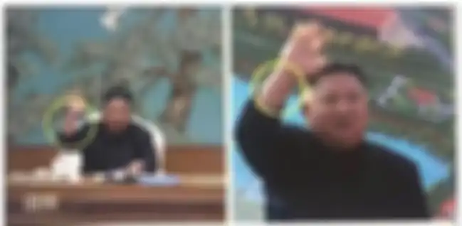 Pemimpin Korea Utara Kim Jong Un.