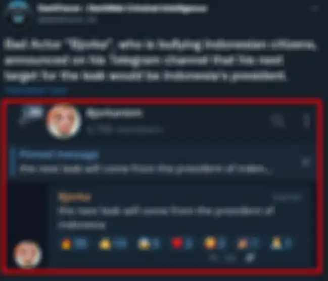 Motif hacker Bjorka ternyata dipicu 3 masalah ini. Sosok Bjorka tinggal dicokok polisi. Foto profilnya sudah siap dirilis?