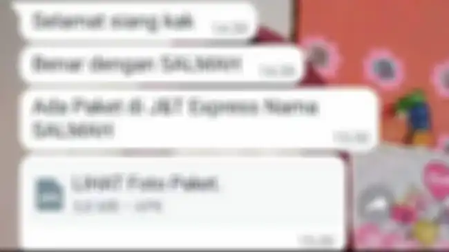 Contoh aplikasi APK pada penipuan bermodus link 