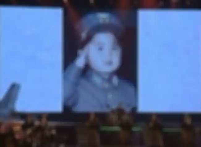 Diduga ini adalah foto Kim Jong-un saat kecil.