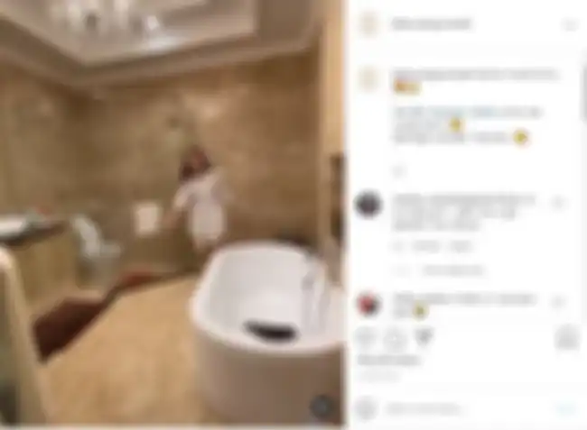 Kamar mandi di rumah artis Prilly Latuconsina