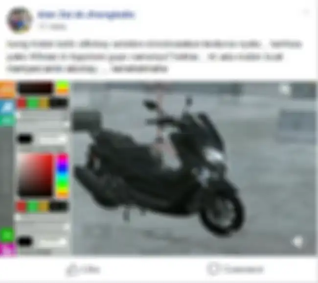 Unggahan Alan di Facebook