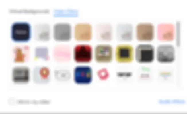 Video filter aplikasi Zoom