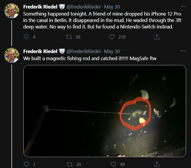 Tweet Friederik Riedel