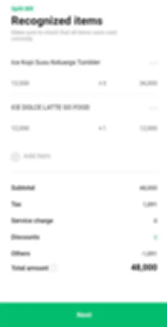 Line Split Bills