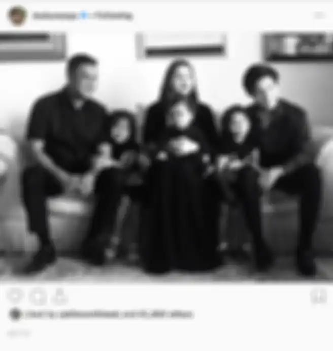Teuku Rassya dan adik-adik sambungnya