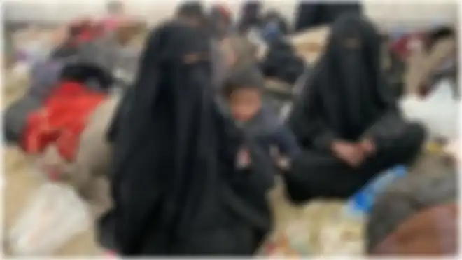 WNI eks ISIS di kamp pengungsi Al-Hol, Suriah Timur.