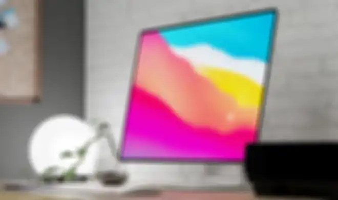 Ilustrasi iMac Pro 2022