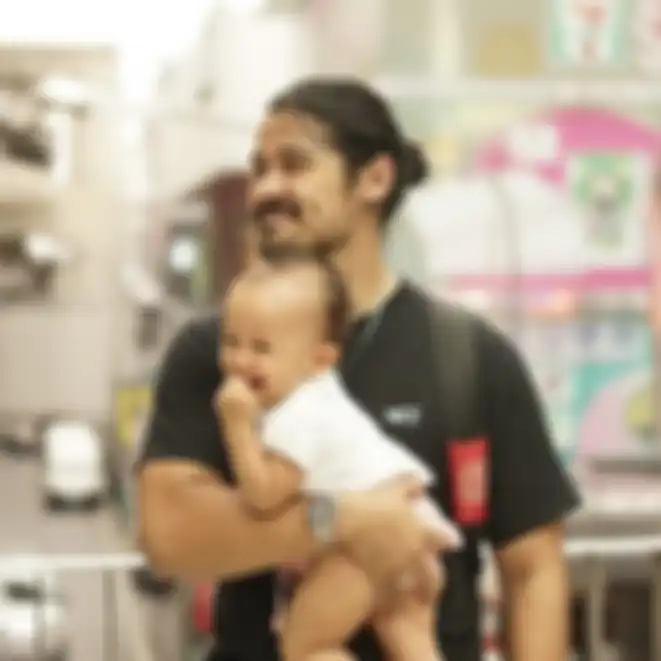 Chicco Jerikho dan sang buah hati