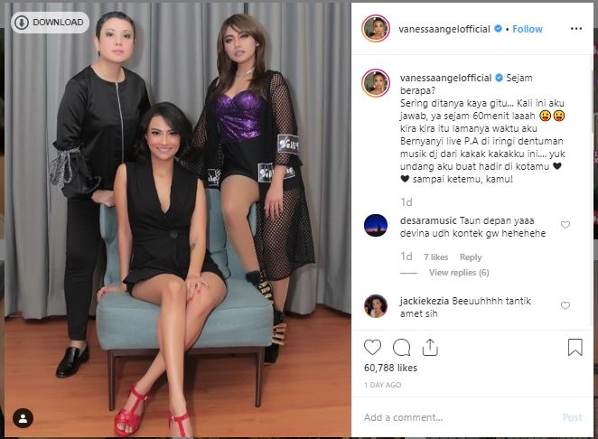 Vanessa Angel akhirnya jawab pertanyaan sejam berapa