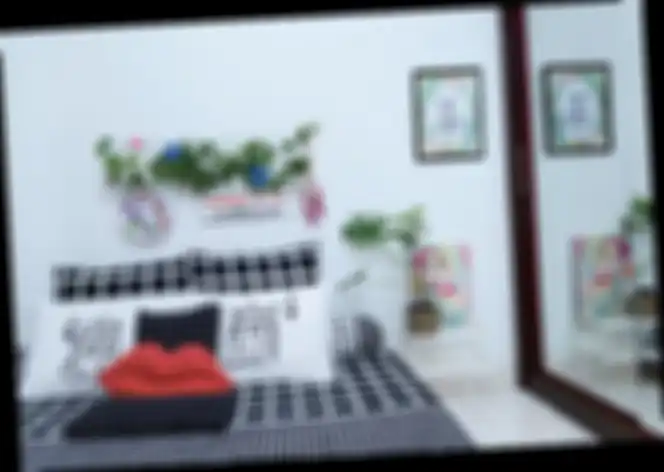Kasur Tanpa Ranjang Tak Masalah, Kamar Pun Tetap Cantik