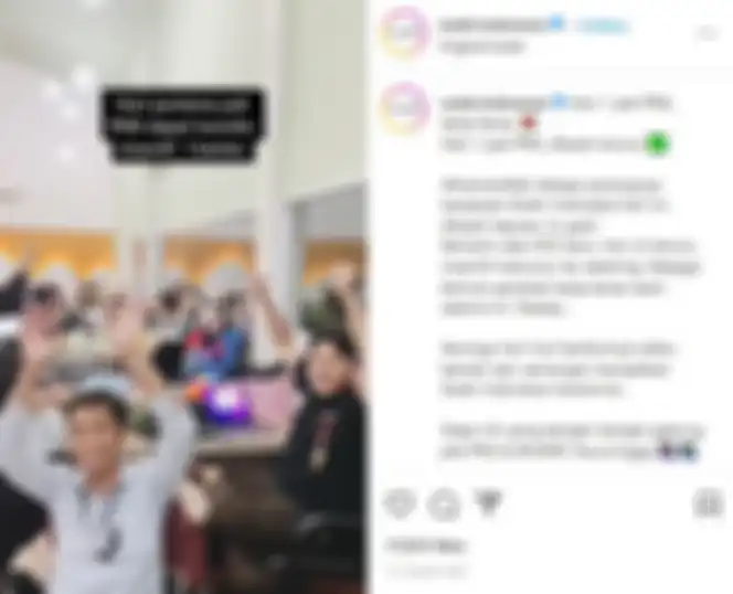 Karyawan Esteh Indonesia kegirangan dapat bonus