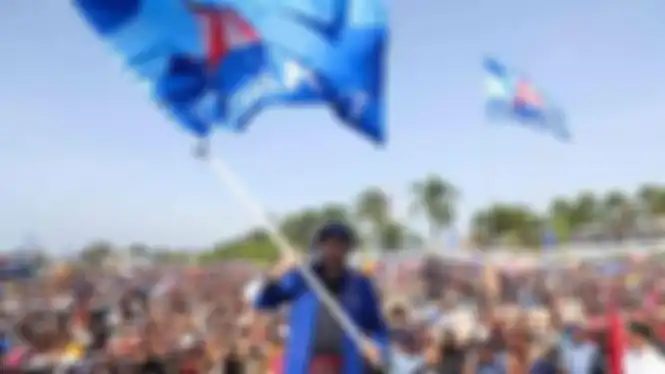 Foto AHY yang dibakar massa sampai bikin geram petinggi Partai Demokrat. Polisi menurunkan pasukan lengkap, termasuk Brimob.