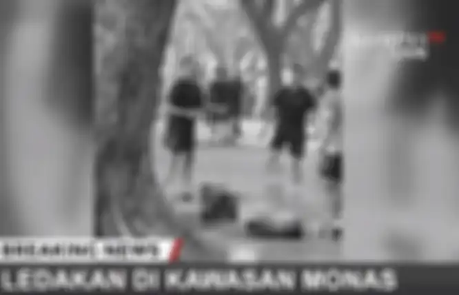 Ledakan di Monas Lukai 2 Anggota TNI