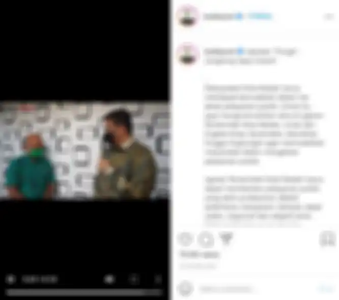 Unggahan Instagram Bobby Nasution
