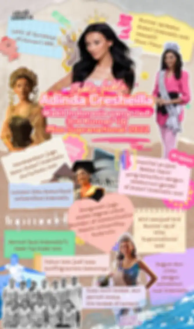 Infografis fakta-fakta Adinda Cresheilla