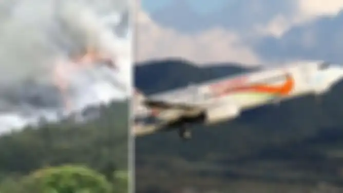 Pesawat China Eastern Airlines jatuh menukik dari angkasa. Foto jatuhnya pesawat nahas itu terekam kamera. Begini respons Xi Jinping.