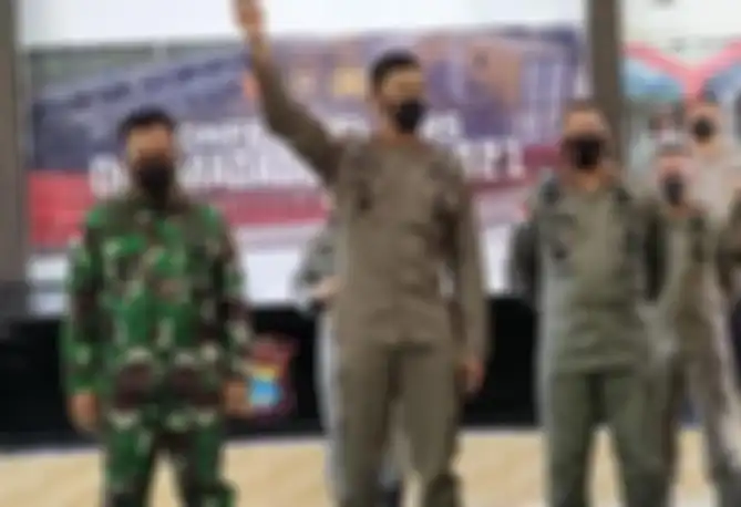 Kepala Polda Sulawesi Tengah, Irjen Polisi Rudy Sufahriadi, selaku Penanggung Jawab Kendali Operasi Satgas Madago Raya.