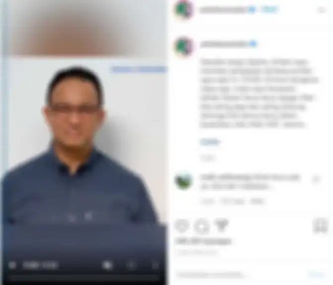 Setelah dinyatakan positif virus corona, Gubernur Anies Baswedan mengaku akan tetap melakukan tugasnya. 