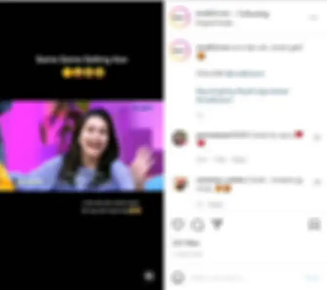 Postingan IG @viral62com yang perlihatkan Ayu Ting Ting salting dipuji Sahrul Gunawan