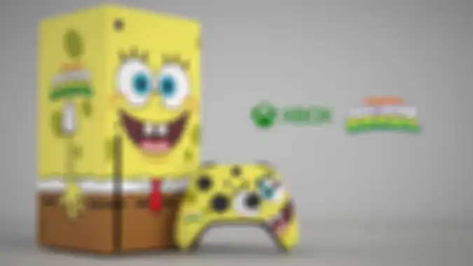 Kontroler Xbox Series X edisi khusus SpongeBob Squarepants