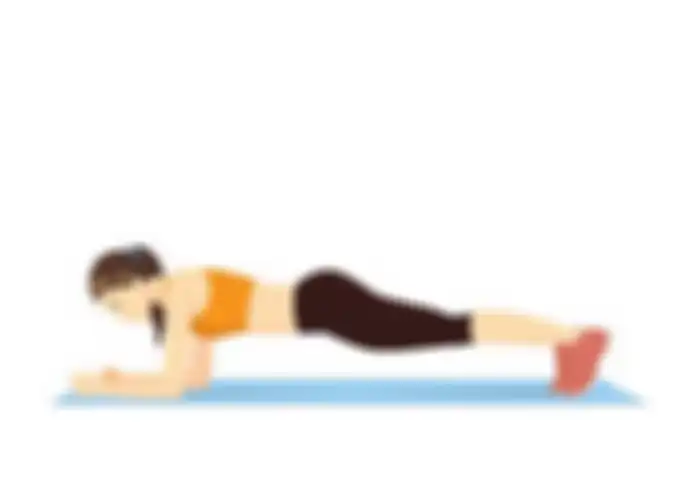 cara menghilangkan perut buncit dengan low plank